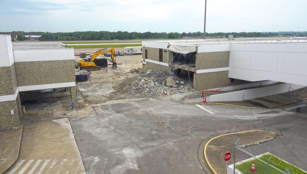 Demolition of Memphis Airport’s 50-Year-Old Terminal Part of Modernization Effort